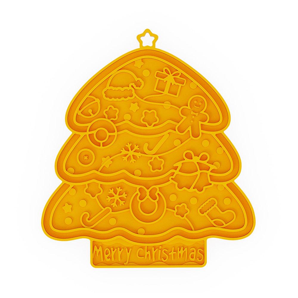 SW Pet Silicone Licking Pad Christmas Tree Flower Shape Cat Dogs Slow Feeder Plate for Pet Sucker Food Training Feeding Mat Bowl