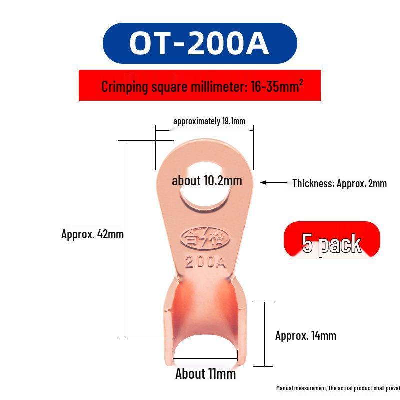 Pure Copper Electric Welding Ground Clamp - Thickened Welding Pliers and Handle for Argon Arc Welding Machine Grounding Accessories.