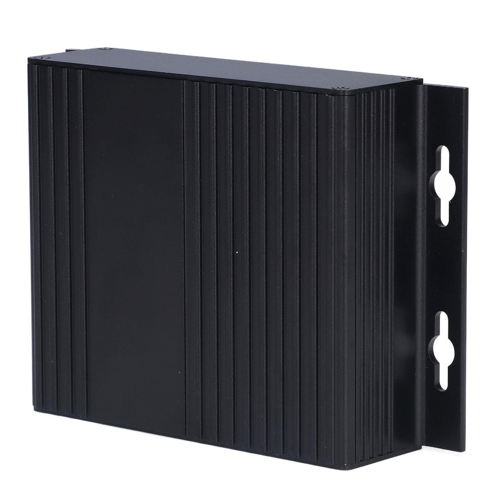 Aluminiowa obudowa elektroniczna matowa czarna wodoodporna uszczelka do płytek elektronicznych DIY