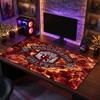 Tappetino per Mouse con Motivo a Tema Manchester United FC, Tappetino XXL per Scrivania da Gaming con Design del Logo del Calcio, Tappetino per Mouse del Computer Antiscivolo
