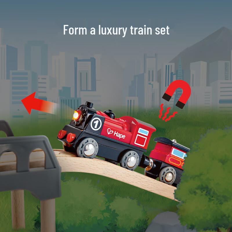 Hape Electric Reversible Train Engine Toy E3703