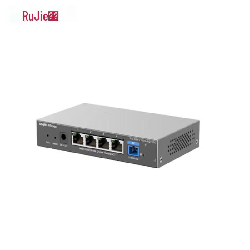 

Ruijie L2 Managed Easy Optical Access Switch ONU RG-NBF2100S-4GT1SC