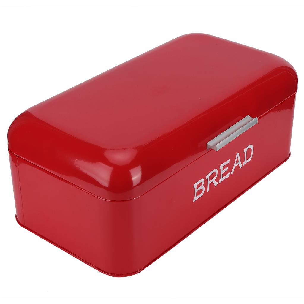 Brotkasten im europäischen Stil, Aufbewahrungsbehälter für Lebensmittel, Küchenzubehör für Bäckereien, Rot