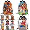Stylish Anime One Piece Monkey D. Luffy Backpack With Adjustable Shoulder Straps