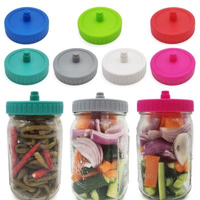 Vrchná nádoba na kvasenie na kuchynské náradie Kryt nádoby 86 mm Airlock Viečka na kvasenie so širokým hrdlom