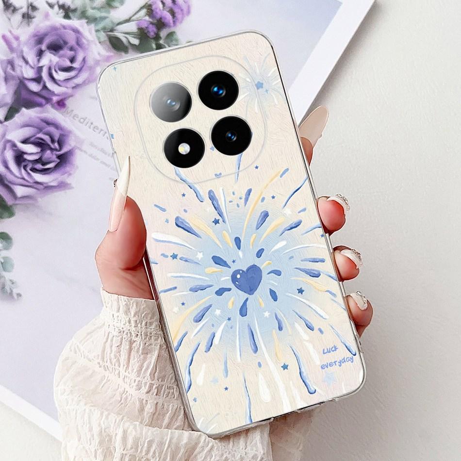 For Xiaomi Redmi Note 14 Pro+ Elegant Floral Butterfly Phone Case For Redmi Note14 Pro Plus 5G Soft Silicone TPU Cases