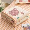 Brushed Washed Cotton Summer Cool Quilt Double Air-conditioned Skin-friendly Quilt Machine Washable Summer Thin Quilt