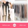 Clothes Dust Cover Home Washable Coat Dust Bag Waterproof Transparent Hanging Clothes Bag Suit Cover Storage 80/100/120/140cm