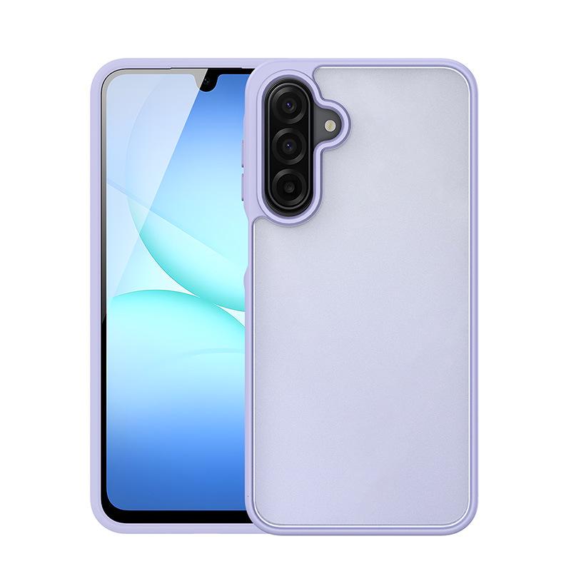 Skin-Feel Matte Phone Case for Samsung A17, A07, A27, A56 - Full Coverage & Transparent Back Cover