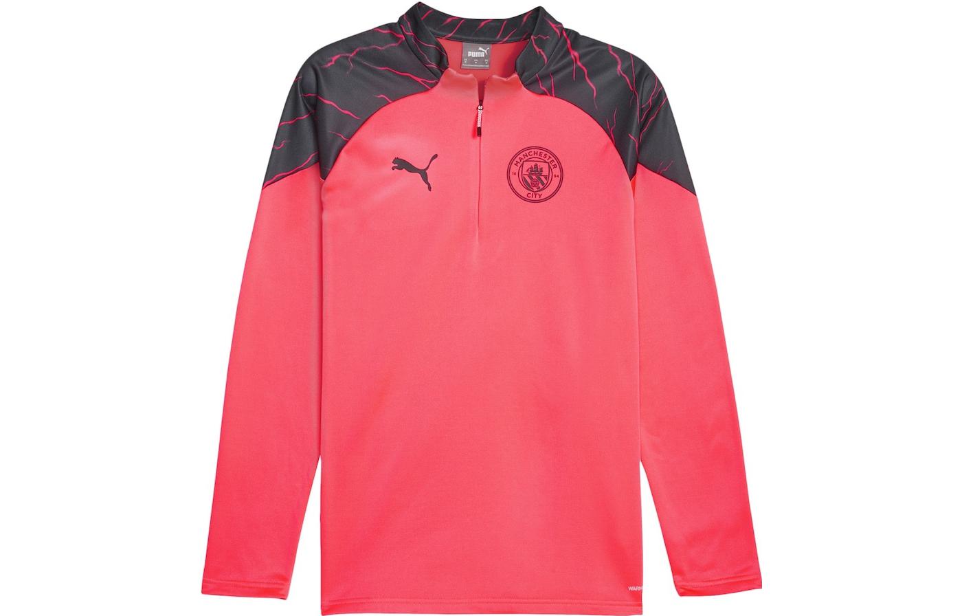 PUMA Manchester City Training Soccer Jersey Men s Pink 772861-17 L
