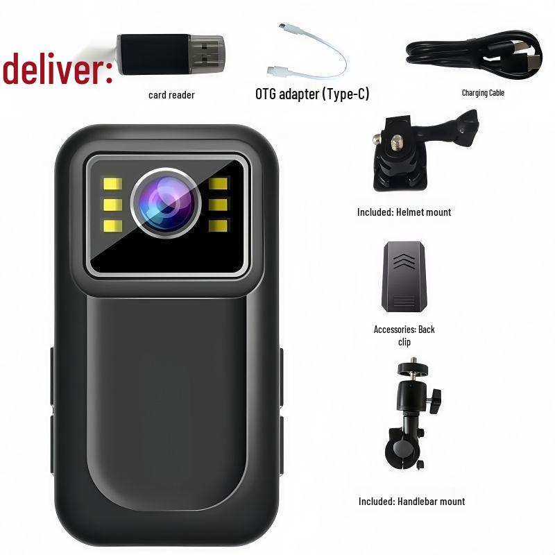 Waterproof HD Motorcycle Dash Cam with Anti-Shake Technology