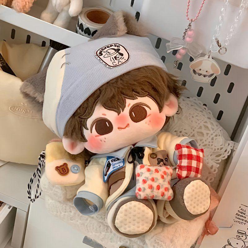 20cm Doll Clothes Cotton Doll Clothes Maoyu Island Is Not Blue Cute, Handsome, Cool Doll Replacement Set Collect Toy Gifts