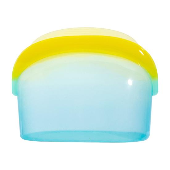 

1000/1500мл Силиконовый пакет для хранения свежих продуктов с зажимом-клипсой, из пищевого силикона, безопасный для посудомоечной машины, микроволновой печи, контейнер для продуктов 1000ML светло-синий