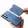 2 in 1 Magnetic Cards Solt Zipper Wallet Leather Detachable Case For Samsung Galaxy S24 Ultra S23 Plus A05 A55 A15 A25 Bag Cover