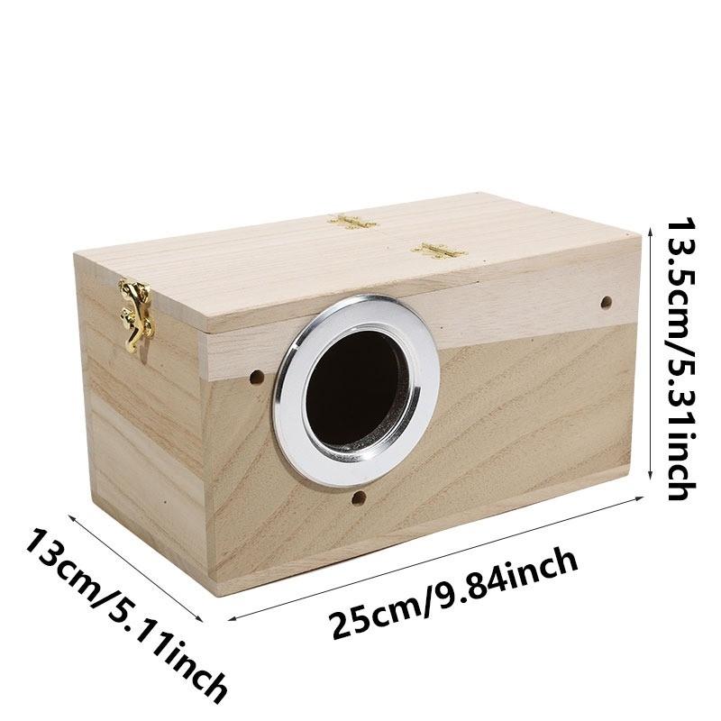 Heißer Verkauf Praktischer Vogelzuchtkasten Vogel Papagei Dekorative Käfige Haustierzubehör Heim Balkon Dekoration Paarung