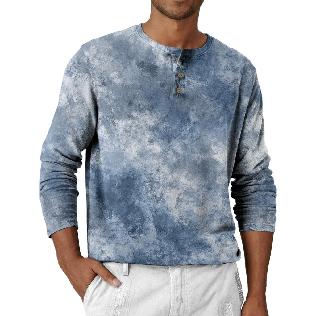 Men's Loose Casual  Long-sleeved Lapel Zip-up Hoodie