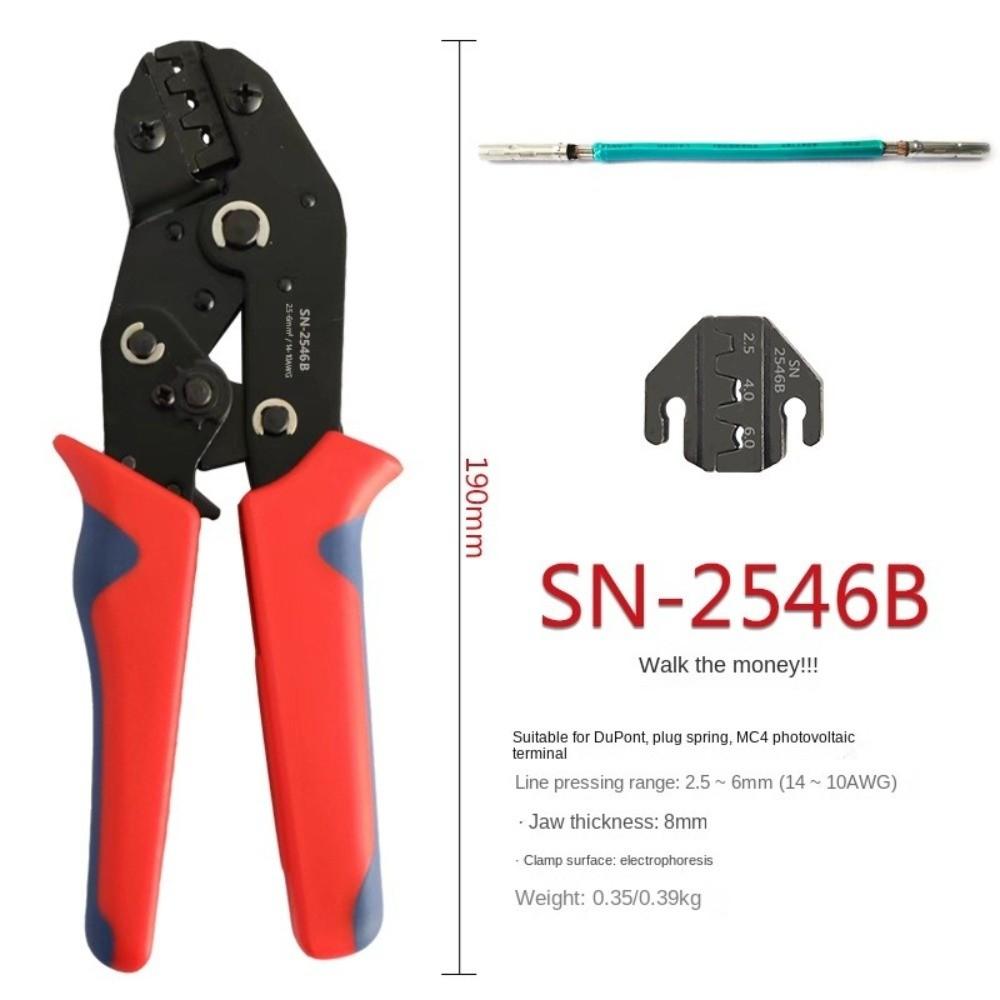 SN Multifunctional Crimping Pliers Waterproof Ratcheting Crimping Tool Wire Crimper Clamp Wrench