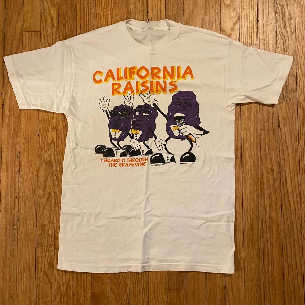 Vintage 1987 Single Stitch California Raisins Tee Shirt S-5XL IM0568 Unisex T-Shirt M