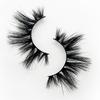 25MM False Eyelashes Dramatic Volume 3D Mink Lashes Long Thick Soft Reusable 1 Pair Faux Lashes Natural Look