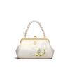 Bag Women'S Bag Summer Leather Shoulder Portable Mother Bag Fashion High-End Embroidery Hand Bag