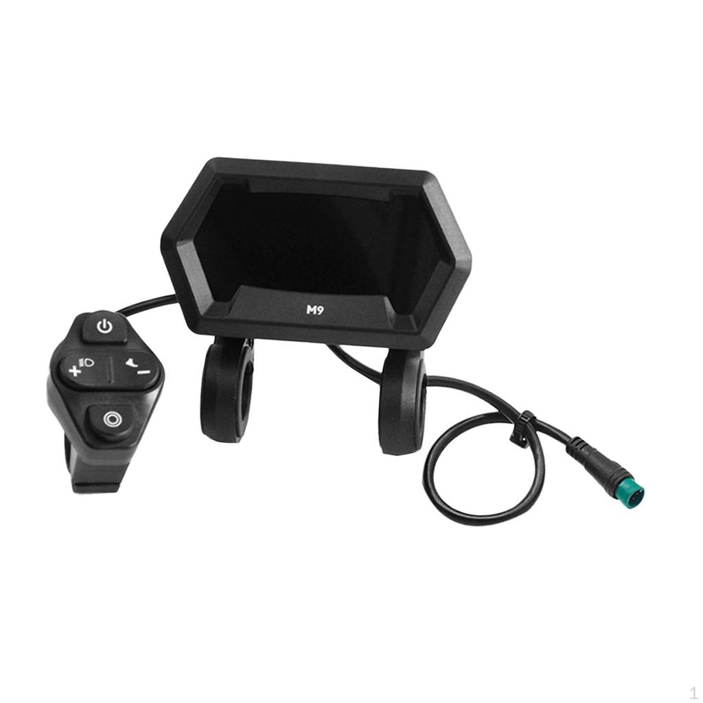 Elektrische Fahrrad LCD Display M9 Lenker Montieren Einfach zu Installieren Stabile Conversion Kits für
