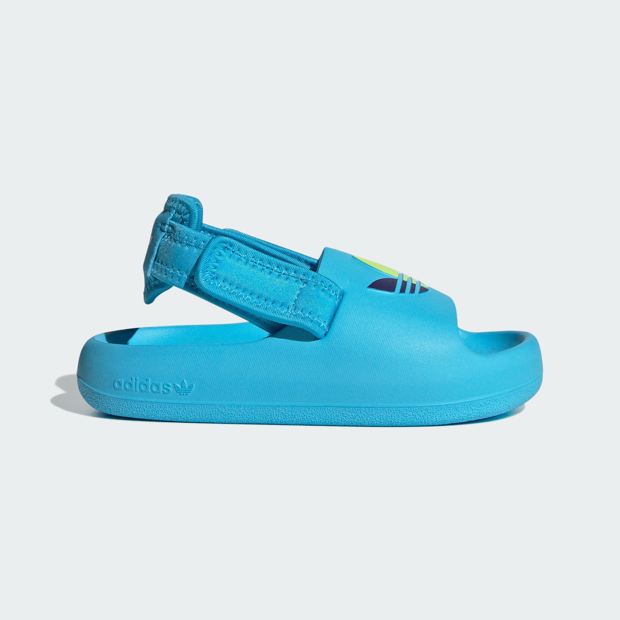 Adidas Originals ADIFOM ADILETTE Low top Sandal Sky Blue/White/Bright 31.5