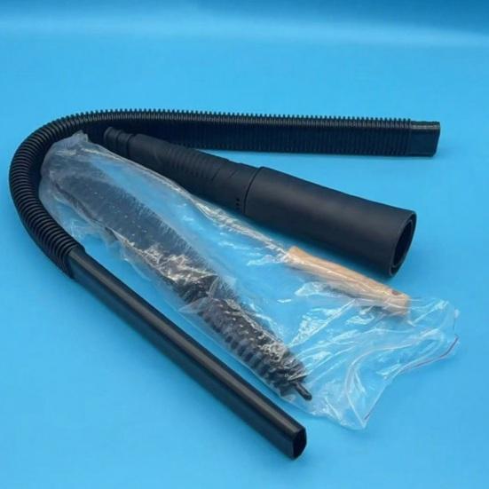 Elektrikli Süpürge Havalandırma Kanalı Temizleme Aracı Ergonomik Saplı Spiral Metal Fırça Başlıklı Esnek Hortum Elektrikli Süpürge Aksesuarı
