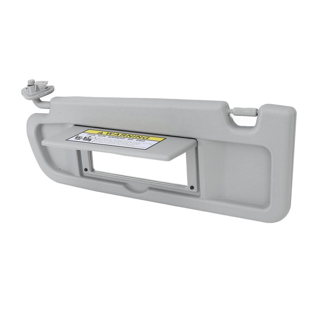 Sonnenblende Grau Blendschutz Klarer Spiegel Sonnenschutzblende mit Sonnenblendenclip für Civic 2006 bis 2011 Linke Fahrerseite