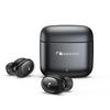 Nakamichi ELITE FIVE 022ANC Wireless Bluetooth Active Noise ENC Noise Ambient Sound Alloy Up to 28 Hours of Single Ear Type Earbuds, 5.2, Cancelling,