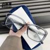 TR90 Square Ladies Reading Glasses Ultra-light Large Frame Anti-blue Light Optical Prescription Glasses Frame Female YC1279