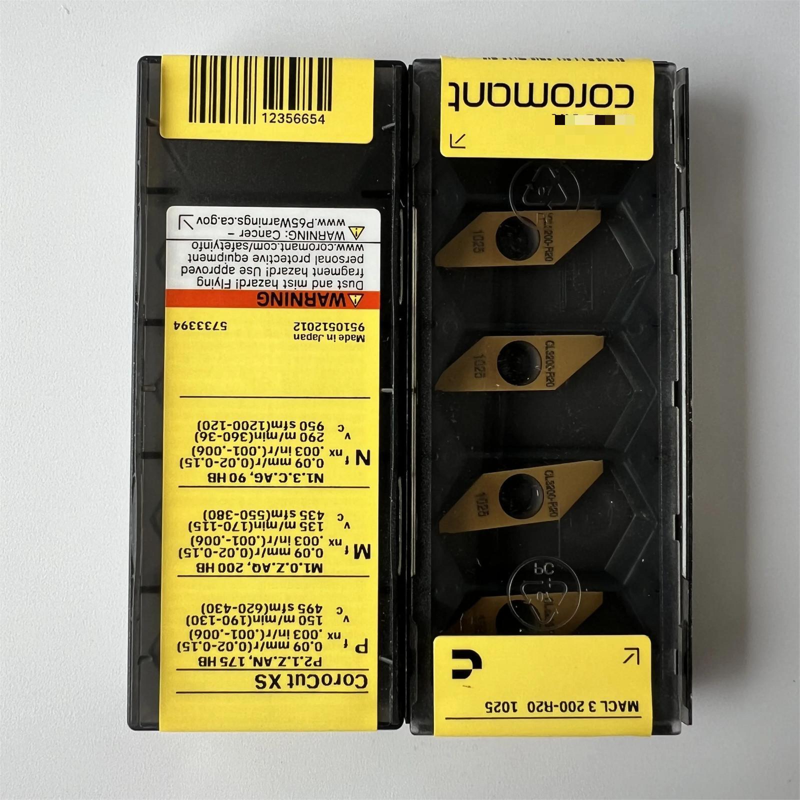 

MACL3200-R20 1025 / Industrial indexable Carbide Inserts 10 Pcs