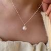 Pearl Butterfly Necklace Female Design Sense High Sense Does Not Fade Accessories Collarbone Chain Tide