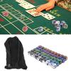 50Pcs Unique Acrylic Double Color Dices Round Corner Role Playing Dices 6 Sided Table Game Dices Smooth Surface