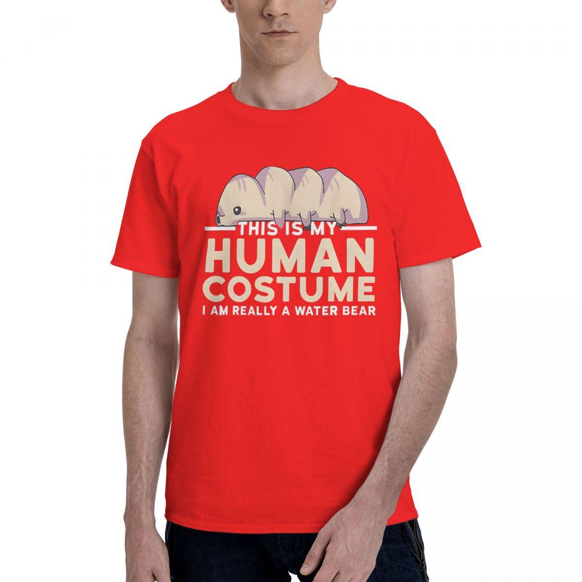 My Human Costume Im A Water Bear Halloween Gift Tardigrade 100 Cotton Casual Breathable Confortable Vintage Funny Ugus S