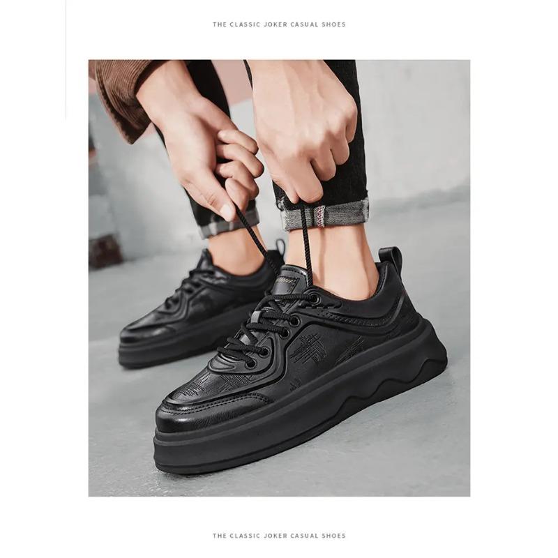 Men's Casual Fashion Board Shoes Four Seasons New Comfortable Soft Sole Anti Slip Wear-resistant Commuting Outdoor Casual Shoes