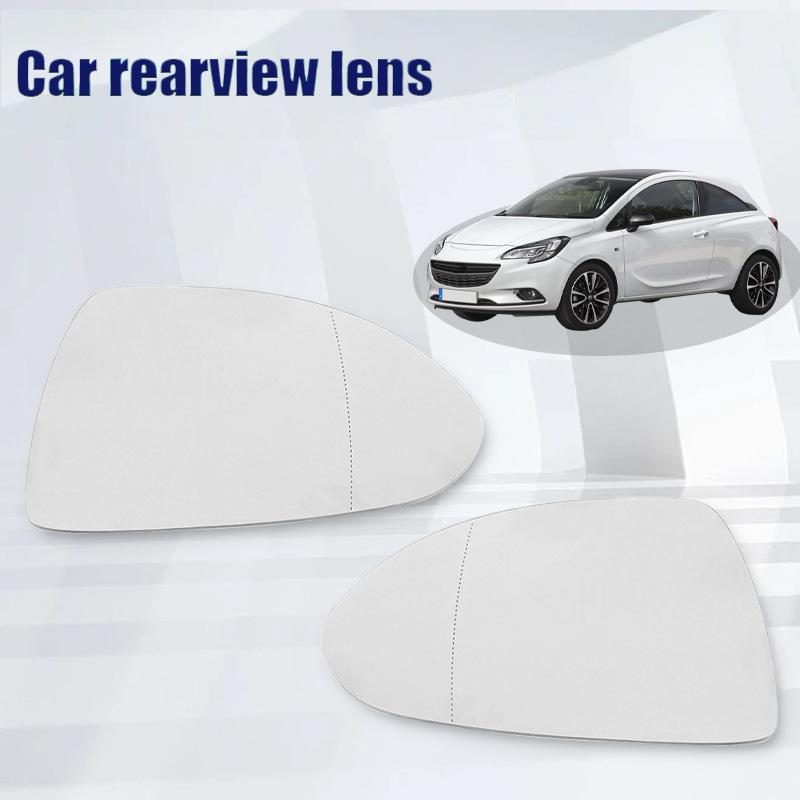 For 06-19 Opel Corsa D E reversing lenses, rearview lenses, reflective mirror glass heating
