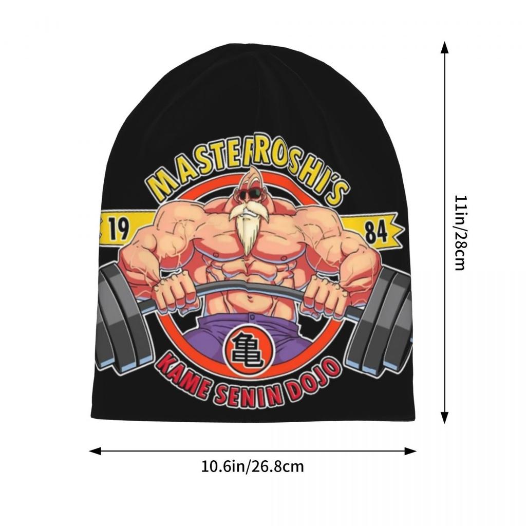 Unisex Slouchy Beanies Dbz DragonBall Master Roshi Accessories dragon ball Fall Winter Warm Bonnet Knitted Hat
