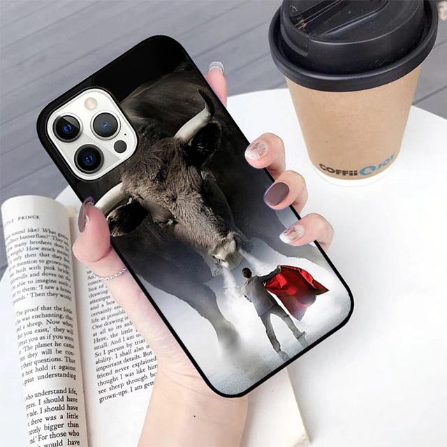 Bullfight Bull Fighter Phone Case For iPhone 17 Air 14 15 16 16e 13 12 Max Cover For Apple 11 Pro Max Plus Coque