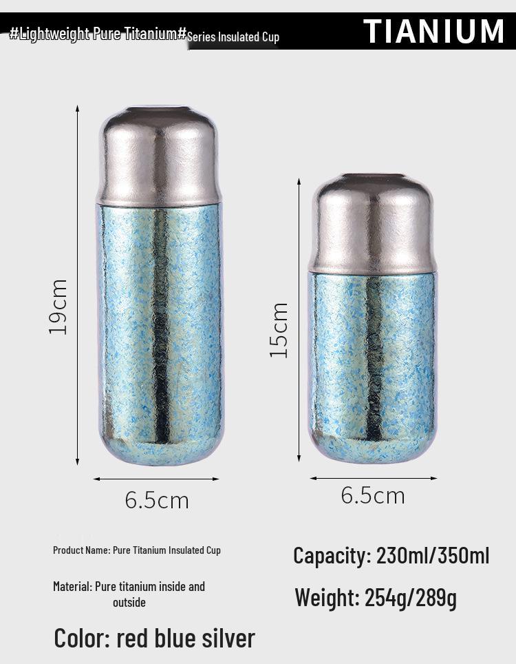 Premium Magnetic Titanium Insulated Mug - Portable High-End Tea Cup