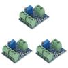 3 Pcs Current to Voltage Converter Module 0‑20mA to 0‑5V Transmitter Signal Conversion Conditioning 