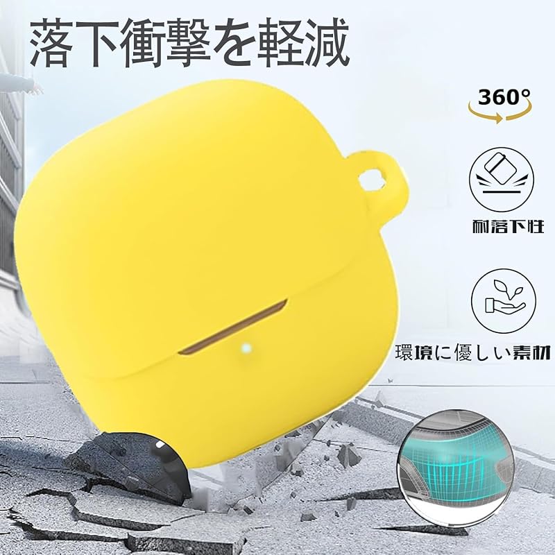 For Xiaomi Buds 5 case Cover [HNWEIWEI] for silicon storage case convenience With carabiner trip lightweight protective cover Scratch prevention