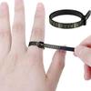 Ring Sizer Measuring Set 2PCS Reusable Finger Size Gauge Measure Tool Jewelry Sizing Tools