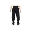 Nike Kids Knitted Sports Pants With Logo And Drawstring Cool Casual Tapered Kids bottoms Black HM4729-010