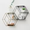 Storage Organizer Floating Geometric Figure Smooth Lines Creative Round Shape Storage Rack for Home