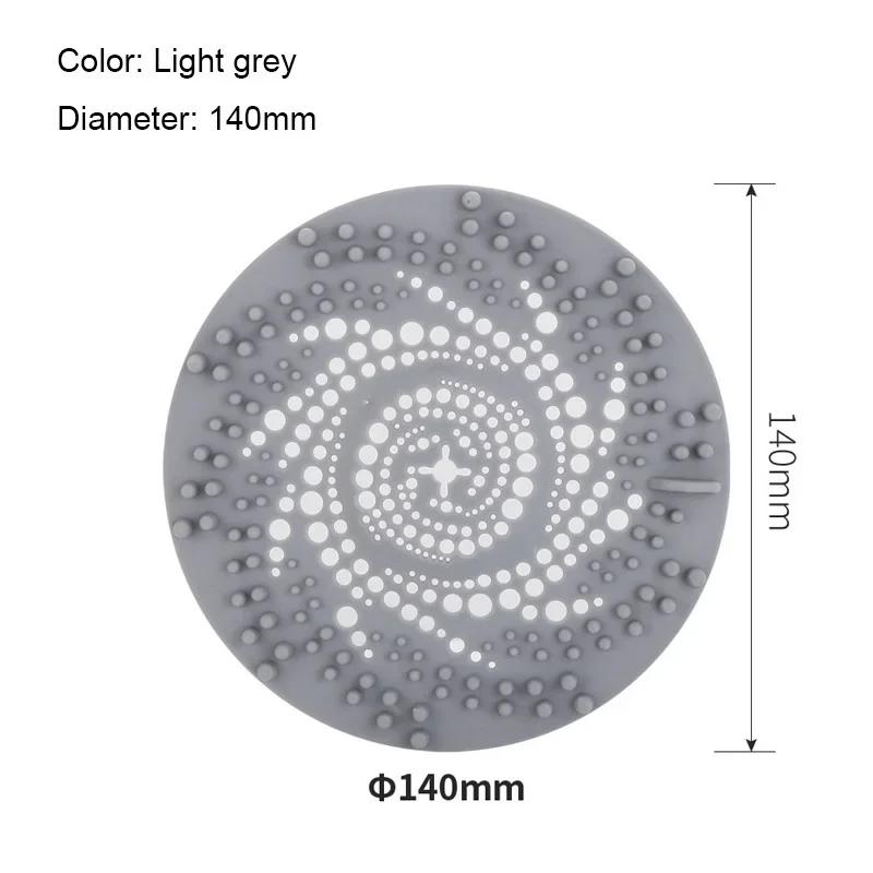 1Pc Hair Filter Sink Anti-blocking Strainer Bathtub Shower Floors Drain Stoppers TPR Kitchen Deodorant Plug Bathroom Accessories