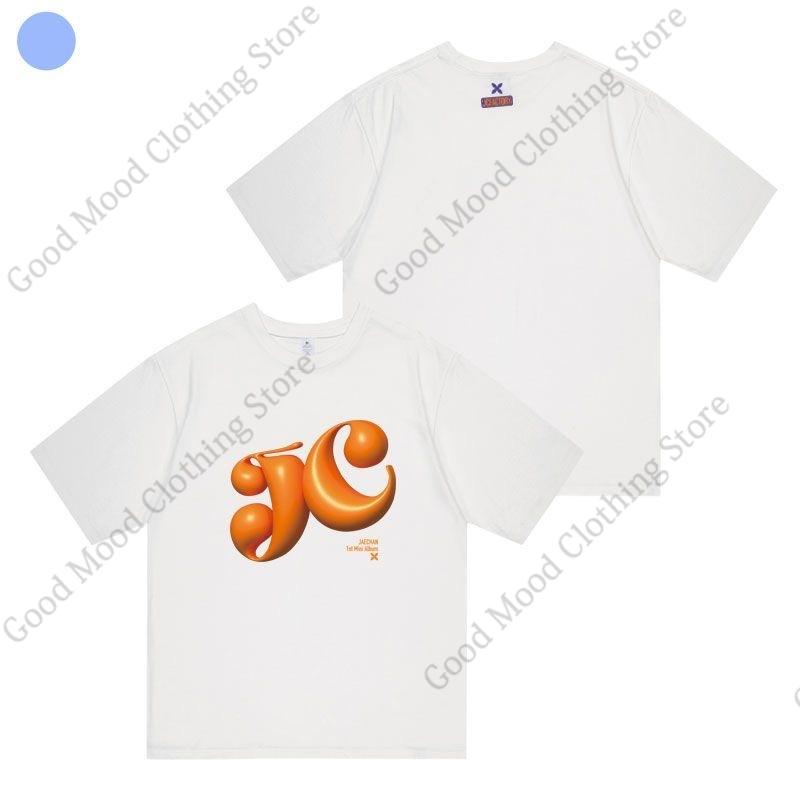 

Park Jaechan T Shirt Trend Fashion JCFACTORY Album Print Tshirt Kpop Unisex Women Summer High Quality Cotton Short Sleeve Tee Tops S