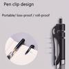 13Pcs/Set Large Capacity Retractable Ballpoint Pen Set 0.5mm Black Red Blue Replaceable Refill School Office Writing Stationery