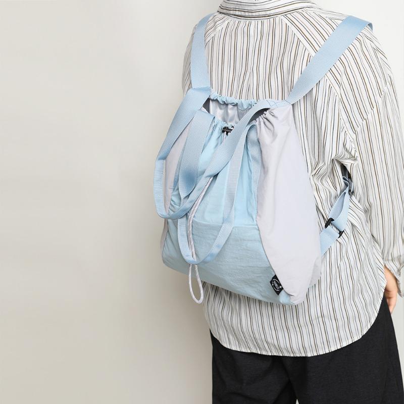 Nylon Cloth Bag Large Capacity Backpack Sports Yoga Multi-functional Leisure Travel Commuting Backpack