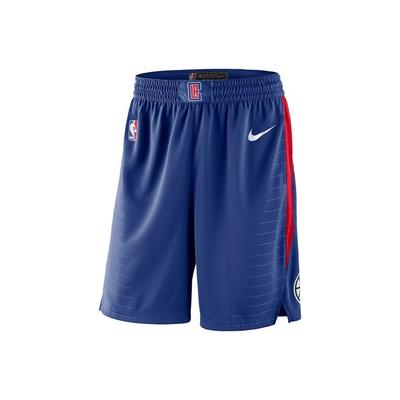 SW Fan Edition Los Angeles Clippers Látková Aplikace Ležérní Sportovní Basketbalové Šortky Pánské šortky Modré AJ5614-495