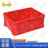 Zhongjing Thickened Red Plastic Turnover Storage Box